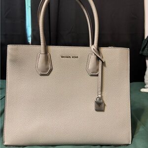 Michael Kors large Light Gray Satchel